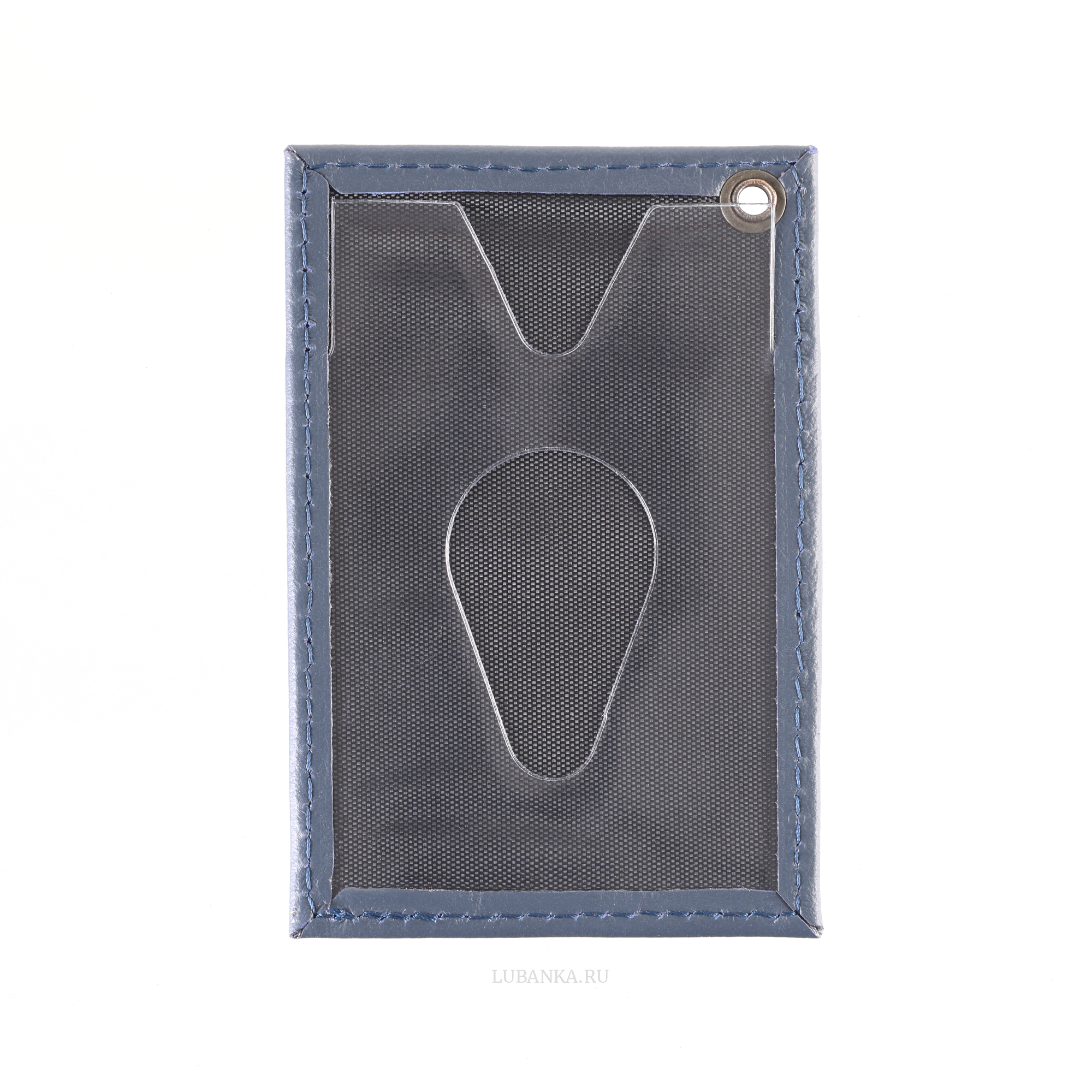 Картхолдер односторонний Россия темно синий