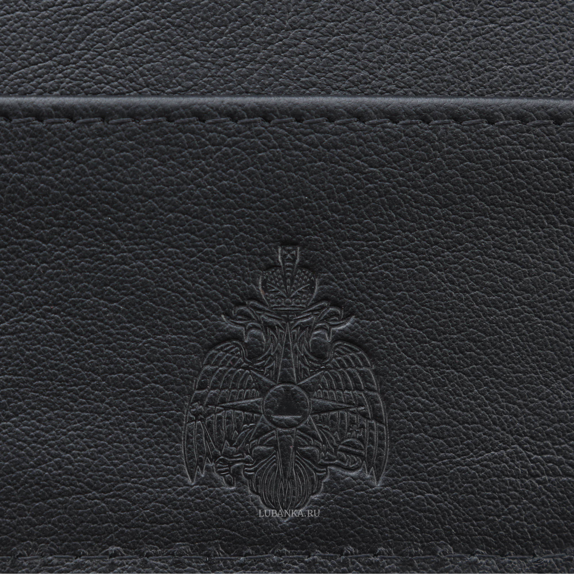 Картхолдер двухсторонний МЧС черный