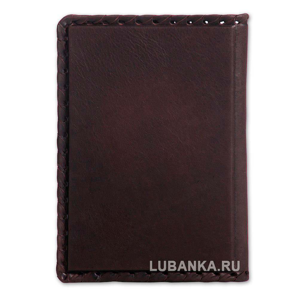 Обложка для паспорта «За ВДВ», бордовая