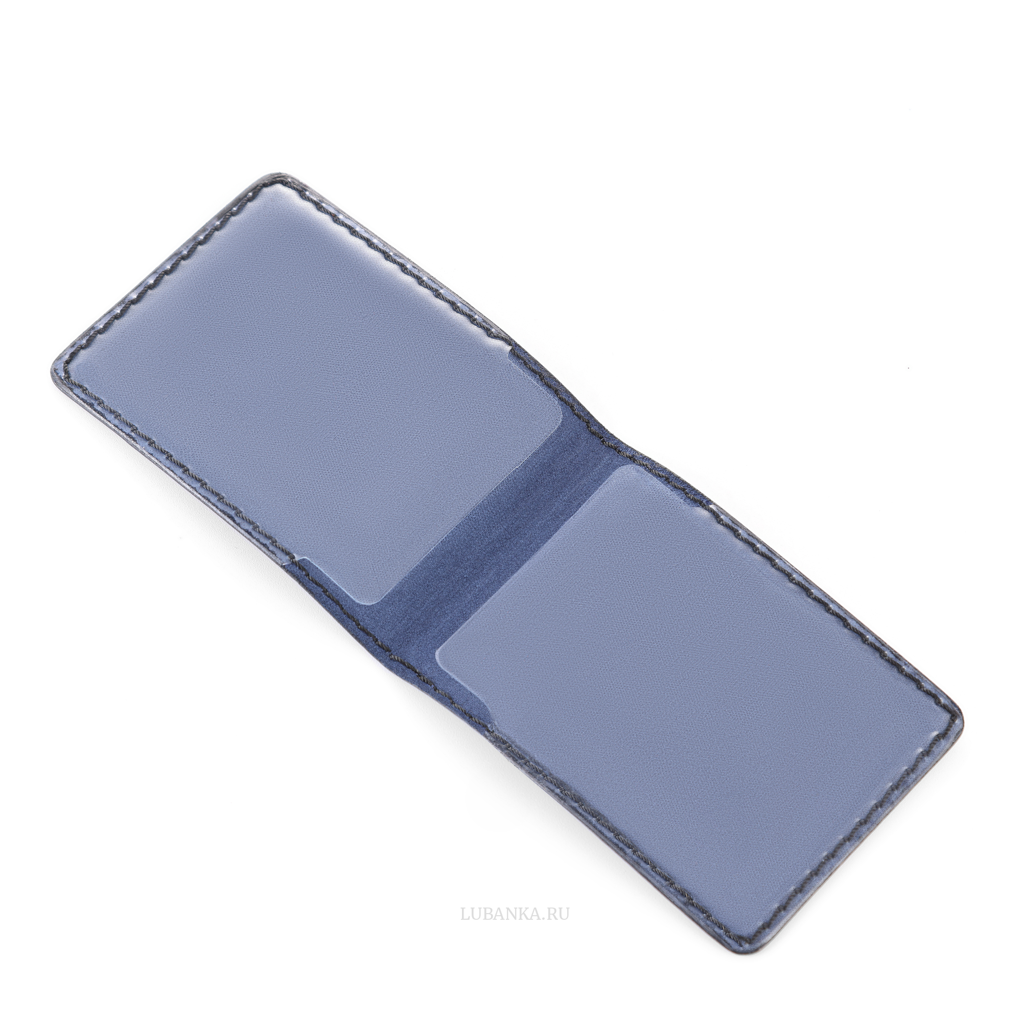 Обложка для пенсионного удостоверения ФСБ темно синяя